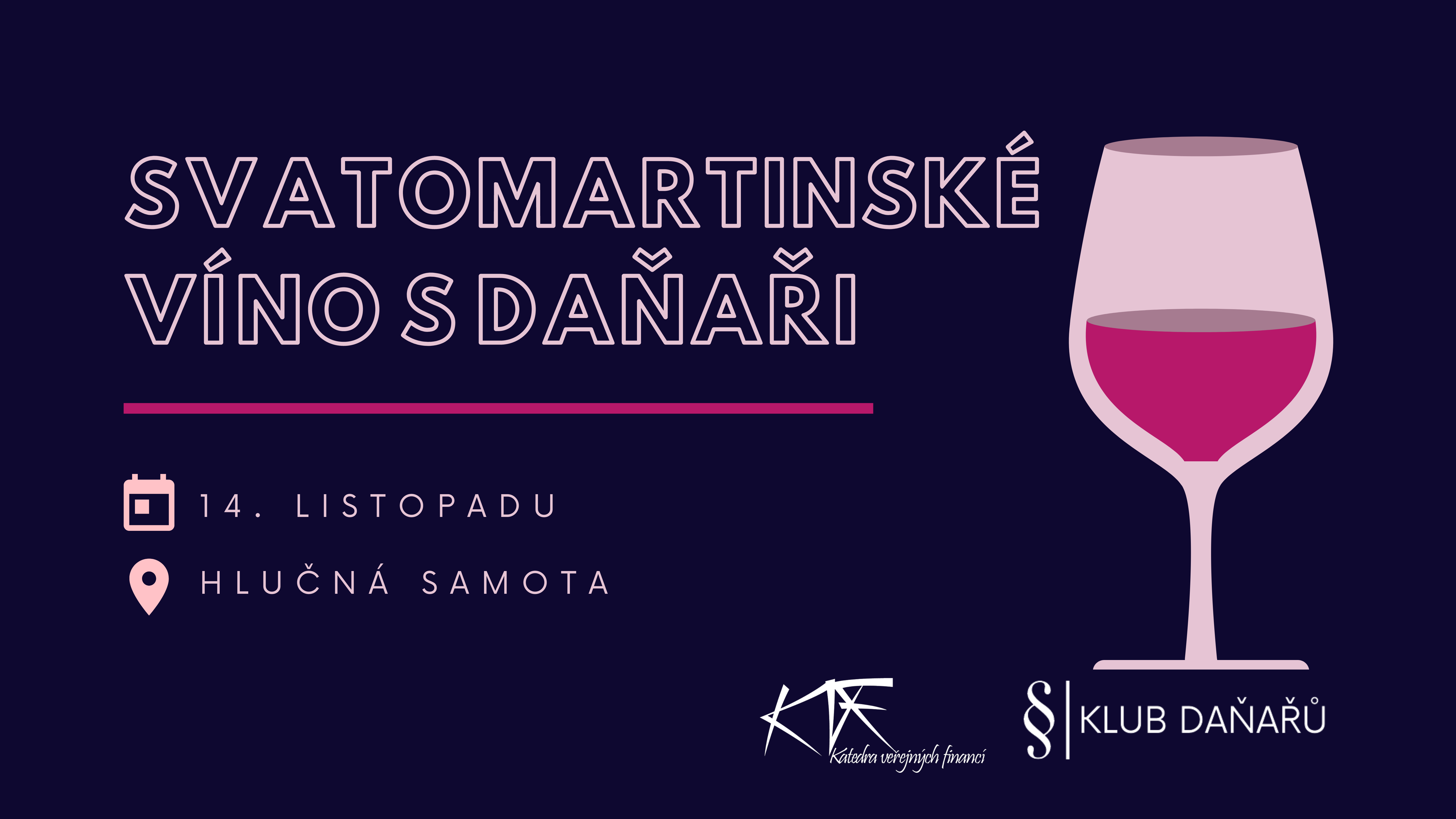 Svatomartinské víno s KVF v pondělí 14. 11. od 18:00